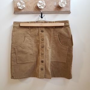NWT Altar'd State corduroy mini skirt
